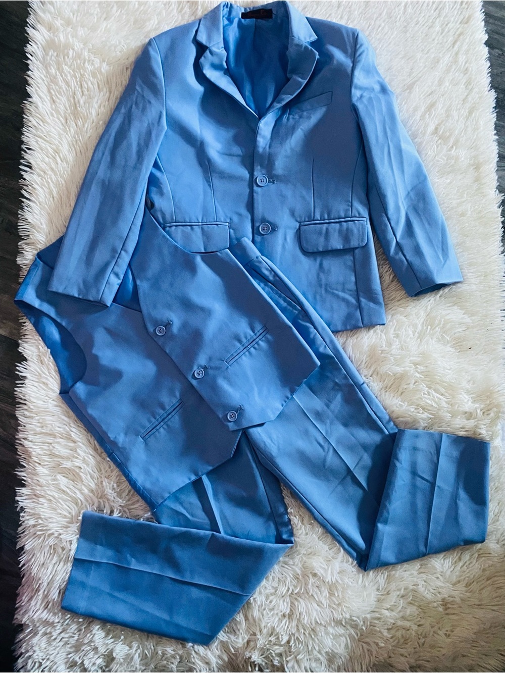 3 Piece Blue Suit